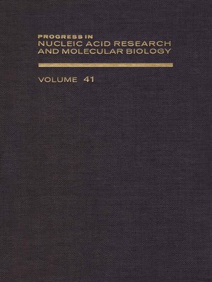 cover image of Progress in Nucleic Acid Research and Molecular Biology